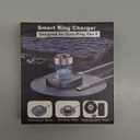 Charger Compatible with Ring Gen 4 Size 7, Fast Charging Dock with USB-C Cable (Not Compatible with Ring Gen 3)