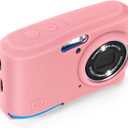 Case for Kodak PIXPRO FZ45 Non Slip Textured Soft Silicone Protective Case -Slim Anti-Slip Durable Shockproof Camera Cases (Pink)