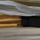 BAMBOOHOMIE Bamboo Luggage Rack for Guest Room, Wide Suitcase Stand with Storage Shelf, Folding Luggage Stand Holder for Bedroom Hotel, 26.77" Thickened Luggage Rack for Suitcases, Brown