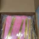 Riceshoot 60 Pcs Mother's Day Pink Large Pull Bows Ribbon Gift 6 Inch Pink Gift Wrapping Bows for Spring Summer Mother's Day Nurse Xmas Presents Wedding Bridal Birthday Party Basket Holiday Decor (Classic)