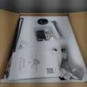 52" Chandelier Fan Black Modern Ceiling Fan with Lights DC Motor Reversible Dimmable Indoor Ceiling Fan for Bedroom, Living Room