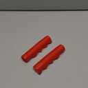 Handlebar Grips Replacement for Radio Flyer Tricycle,3/4 Inch Non-Slip Bike Handlebar Grips for Child,Red Replacement Push Handle Grips,Durable & Comfortable Bicycle Handlebars (1 Pair)