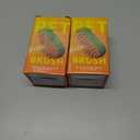 2 x 3-in-1 Steam Brush for Cat and Dog Deshedding - Portable Pet Hair Removal Tool for Indoor Shedding, Grooming Supplies