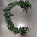 Ling's Moment Artificial Willow Greenery Garland, Fake Vines for Wedding backdrops/Arch/Enter Aisle Hanging Greenery Decor, Size 6F Green 
