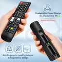 Pack of 2 Replacement for Samsung TV Remote Control, Universal Remote for Samsung Smart TV Frame Crystal UHD OLED QLED 4K 8k Series