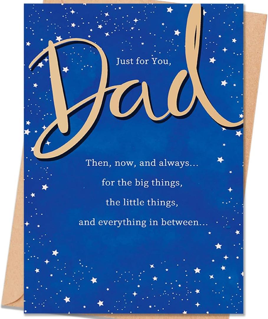 5 x Father's Day Card Gift for Dad, Fathers Day Card from Son Daughter