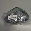 4 Pack 2 Inch Caster Wheels, Mini Crib Wheels, Small Rubber Casters with Brake Stem Casters Replacement for Rolling Cart Accessories Cabinet Desk Dresser Cart Accessories, 360 Degree Swivel, Black