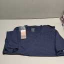 SHEEP RUN Men's Merino Wool Lightweight Hiking Running Workout Breathable Base Layer T Shirt, Size Large Color Navy Blue