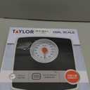 Taylor Precision Products 48325072 Silver/Black Mechanical Bathroom Scale with 5" Sphere