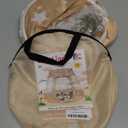 Pop Up Princess Tent with Star Light, Toys for 1 2 3 Year Old Girl Birthday Gift, Ball Pit for 12-18 Months Baby Girl Gifts Toddler Toys, Easy to Pop Up and Assemble(Brown)