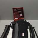 GTPLAYER Floor Rocking Gaming Chair  Floor Rolling Game Chairs with Angle Limiter, Gamer Rocker Floor Seat, Compact & Lightweight, Black & White