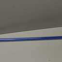 50' Fiberglass Cable Wire Running Rod Coaxial Electrical Connectable Fish Tape Pull Kit With Hook And Hole Kit In Transparent Tube, Blue