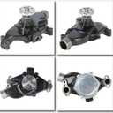 waltyotur Marine Circulating Water Pump with Gaskets Replacement for Chevy(GM) V6 4.3L V8 5.0L 5.7L 305 350 Engine Replacement for Mercruiser 60658 8503991 Volvo Penta 856364-5 3853850