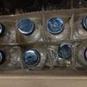 36 Pack, 2 oz Small Clear Glass Bottles w/Lid & 6 Stainless Steel Funnels - 60ml Boston Sample Bottles - Mini Travel Essential or Decorative Bottles for Potion, Juice, Wellness, Ginger Shots, Whiskey