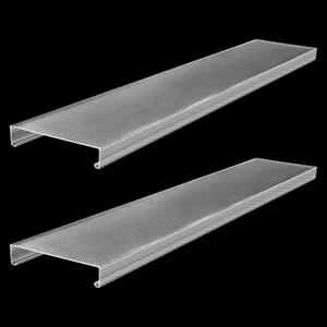 Woanger 2 Pcs Wrap Around Replacement Light Cover, 9 Inch