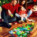 Sumind 41 Pieces Felt Christmas Tree for Kids Wall 3. 3ft DIY Felt Christmas Tree with Lights Hanging Ornaments for Kids Home Living Room Decorations