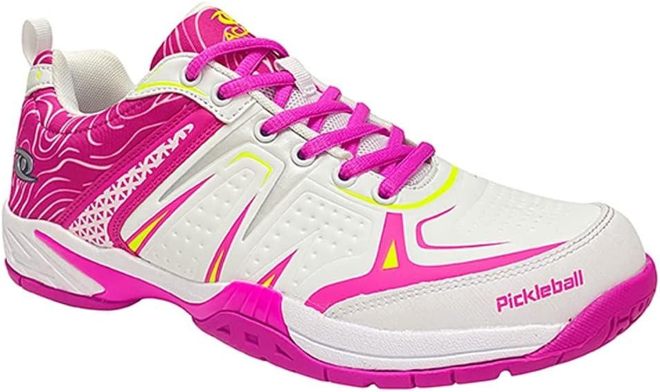 ACACIA Unisex-Adult 31-110 Pickleball Shoes, Lime/Black W11.5 M10