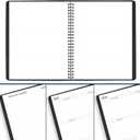 AT-A-GLANCE 2026 Planner, Monthly, 7" x 8-3/4", Medium, Easy Viewing Large Print, Black (70LP090526)
