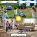 TOY Life Bean Bags Toss Carnival Games, Cornhole, Outdoor Toys for Kids Ages 4-8, Backyard Game Sports & Outdoor Play, Outside Toys for Ages 5-7, Family Lawn Yard Games Birthday Party, Gift for Boys