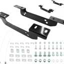 16411 5th Wheel Installation Brackets Compatible with Chevrolet Silverado & GMC Sierra 2500HD 3500HD 2500 3500 HD Excluding Cab & Chassis 2011-2019 Fifth Wheel Trailer Hitch Mounting Brakcet Kit