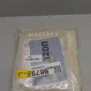 MEETSKY Lace Sheer Curtains 96 Inches Long Set of 2 Vintage Victorian French Elegant Scalloped Boho Style Light Filtering Back Tab Rod Pocket Drapes for Home Decor, 50"x96", 2 Panels, Oatmeal Beige