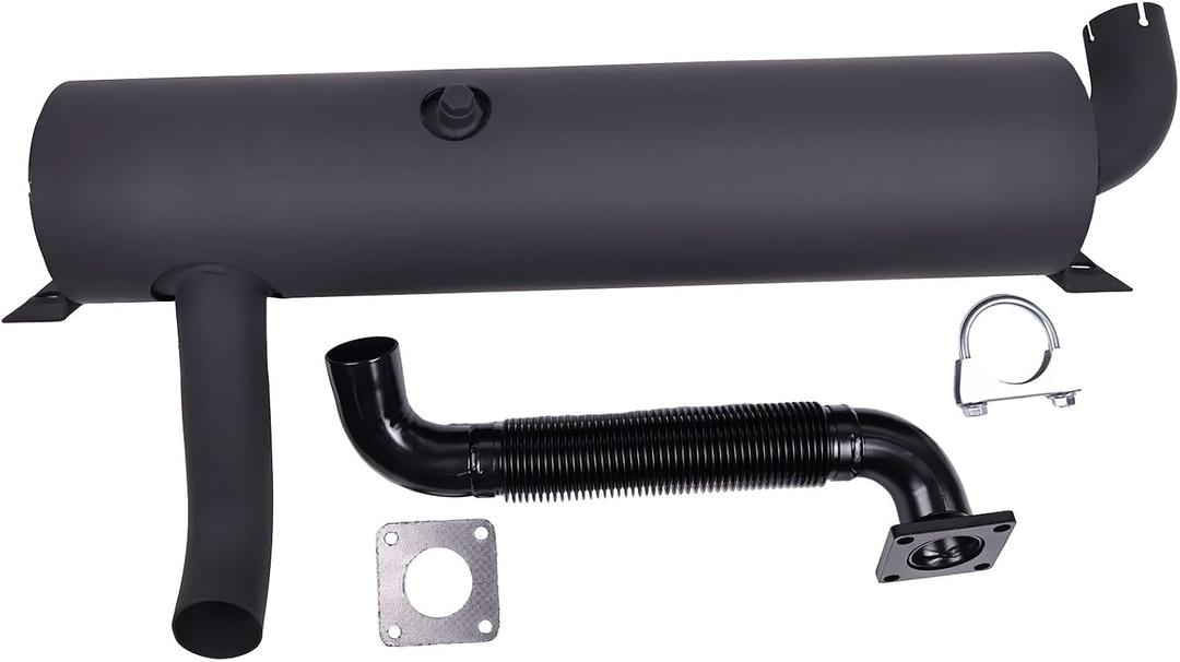 FridayParts Muffler & Pipe Kit 6676728 6718564 6677371 6677363 7101708 6727753 Compatible for Bobcat 773 S150 S160 S175 S185 S205 T190 Replacement