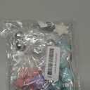 35 PCS Snowflake Cake Toppers Birthday Party Supplies Blue Balls Cake Decor Winter Wonderland Party Supplies Baby Shower Favors