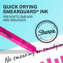 Sharpie Retractable Highlighters, Chisel Tip, Fluorescent Yellow, 12 Count