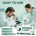 H Pylori Test Kit 2 PCS H. Pylori Test, H-Pylori Stool (Antigen) Self-Test for Home Use, 99.9% Accurate, Fast 10-15 Min Results, Easy to Use, No Lab Needed