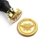 UNIQOOO Little Bee Wax Seal Stamp-Sealing Wax Stamp Great for Embellishment of Envelopes, Wedding Invitations, Wine Packages, Snail Mails, Gift Idea for Bee Collectors