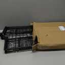 Under Bed Storage with Wheels, 360 Rotating, No-Assembly Underbed Storage Containers, 2PACK (Black)