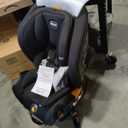 Chicco OneFit LX ClearTex All-in-One Car Seat with LeverLock Installation, Slim Design, Convertible Car Seat, Seat for Infants and Children 5-100 lbs, Ebony/Black EXP: 03-2036