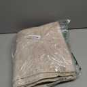 RUGSREAL 2x6 Runner Rug Washable Kitchen Runner Rug Modern Abstract Runner Mat for Hallway Contemporary Solid Rug Non-Slip Foldable Aesthetic Accent Floor Carpet for Living Room Bedroom, Beige