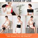 USUIE Red Light Therapy Belt, Infrared Light Therapy Wrap Red Light Therapy Device for Body with Timer for Back Shoulder Waist Muscle Pain Relief for Gift Women Men Gift