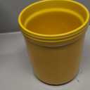 Utensil Holder,Ceramic Utensil Crock with Cooking Tool Organizer Crock for Spoons, Spatulas, Tongs for Kitchen Decor ousewarming Gift,Yellow