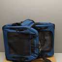 Extra Large Cat Carrier for 2 Cats, Collapsible Soft Sided Pet XL Crate for Large Mudium Big Cat 20lbs+, Car Travel Portable Bag for Long Trips Ride 24"x16.5"x16.5"