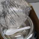 Elite Gourmet ERC2010B Electric Rice Cooker with Stainless Steel Inner Pot Makes Soups, Stews, Porridge's, Grains and Cereals, 10 cups cooked (5 Cups uncooked), Black