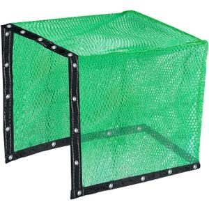 Aoneky Golf Cage Net Replacement 10x10x10ft - Heavy Duty HDPE Practice Hitting Net Only, UV Resistant for Outdoor/Indoor Use, Fits Conduit Frame (Net Only - No Frame/Poles Included)