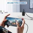 Type C Charger, 2 Pack 25W PD USBC Wall Charger Super Fast Charging Block & 6ft Android Phone Cable Cord for Samsung Galaxy S26 S25 S24 S23 S22 S21 S20 (Plus/Ultra)/Note 20 10 9 8/ S10 S9 S8 Galaxy Tab