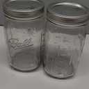 Ball Wide Mouth Glass Mason Jars with Lids and Bands, Used for Canning, Pickling, Juice, Jam, Jelly, Quart Size 32 Ounce (Pack of 2)