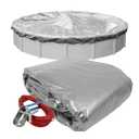 Pool Mate 30 ft Classic Dura-Guard Winter Pool Cover for Above Ground Pools