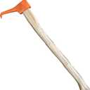 Hookaroon/Pickaroon Logging Tool - wood Handle, Log Hook for Lifting Moving Firewood (28 Inch)