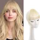 Maforsoon Clip in Bangs Fake Bangs Clip on Bangs for Women Suitable for Women's Daily Wear