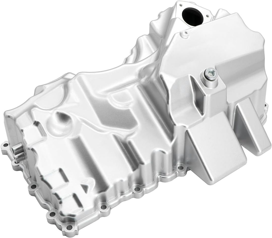 Upgrade Aluminum Engine Oil Pan compatible with 2013-2018 BMW 528i 328i 320i X1 Z4 228i 428i 2.0L N20 N26 SULEV Replace 11137618512