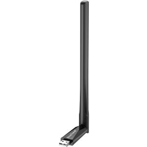 BrosTrend 650Mbps Linux Compatible WiFi Adapter Supports Kali Linux, Ubuntu, Mint, Debian, Kubuntu, Zorin, PureOS, Raspberry Pi 2+, Windows, Dual Band USB Wireless Adapter w/ Long Range WiFi Antenna