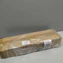 Minicloss 34 Inch Firewood Rack Outdoor Indoor, 2.7ft Wood Storage Rack Stand, Heavy Duty Fire Wood Holder for FireplaceBlack