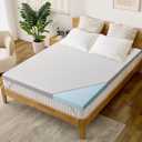 Memory Foam Mattress Topper Twin Size, 3 Inch Gel Mattress Pad for Pressure Relief, Premium Soft Cooling Sleep, Non-Slip Design with Removable&Washable Cover, CertiPUR-US Certified, 75" x 38"