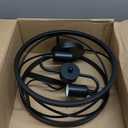 Farmhouse Semi Flush Mount Ceiling Light Fixtures, 11.8 2-Light Black Industrial Sloped Ceiling Lighting with Metal Cage for Kitchen, Hallway, Entryway, Laundry Room, Bedroom, E26