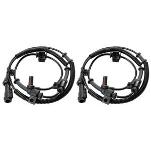 2PCS Front ABS Wheel Speed Sensor Left & Right Compatible with 2005-2010 Ford F250 Super Duty2005-2010 F350 Super Duty Driver & Passenger Side ABS Sensor Replace ALS505 SU7429 5C3Z2C204BA 6C3Z2C204BA