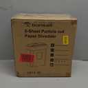 Bonsaii Paper Shredder, 8-Sheet Crosscut Shredder with 4.2 Gallon Bin Shred Credit Card/Mail/Staple/Clip for Home Office, P-4 Security Level (C261-C)